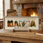 Cornice in Legno Personalizzata "Mamma" con foto