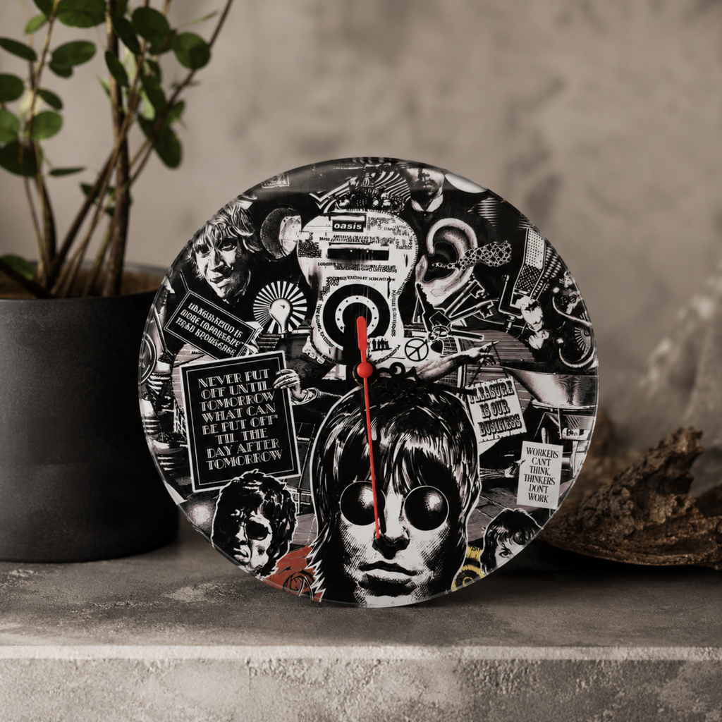 Il Tuo Momento – Orologio in Vetro Personalizzato