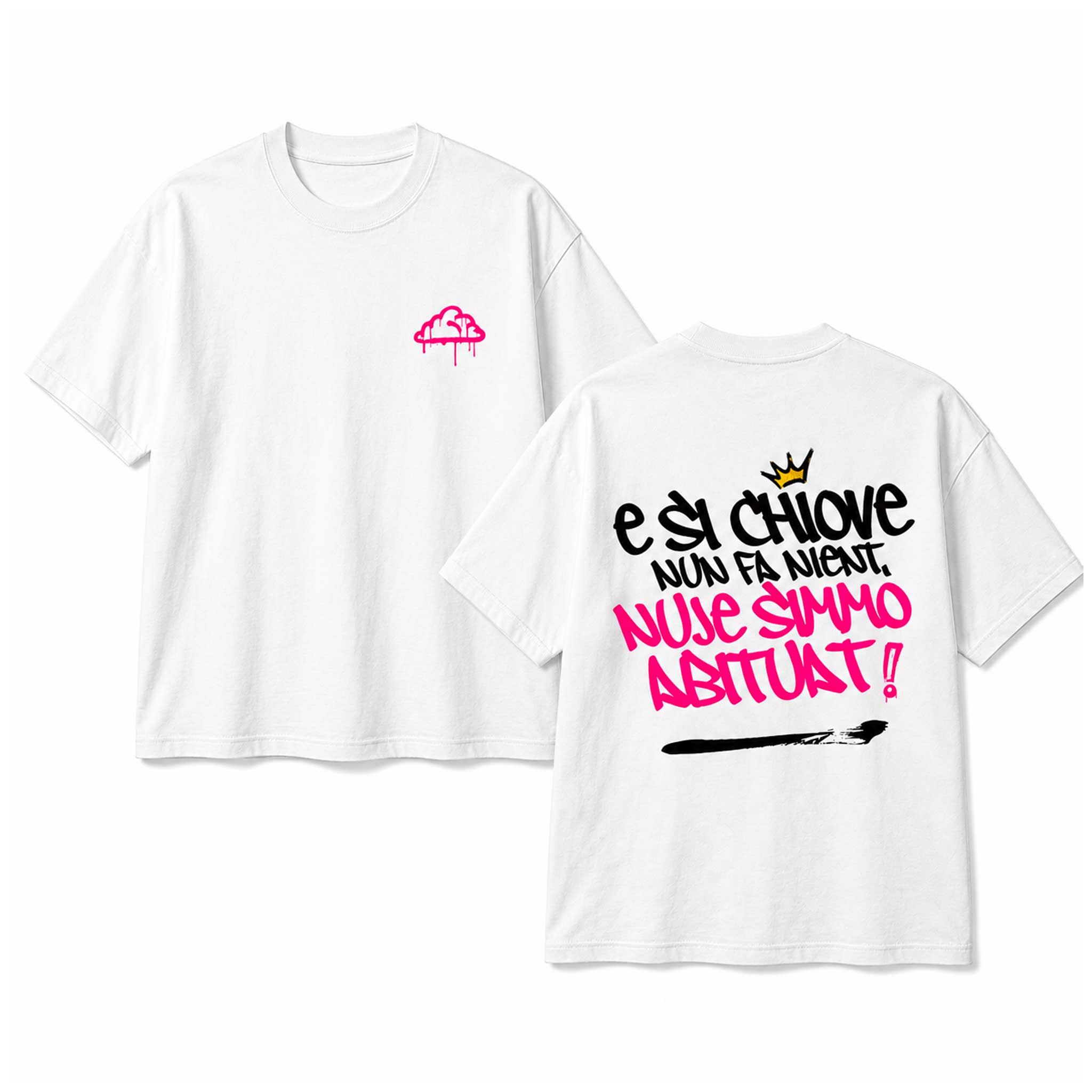 T-Shirt Oversize Arcobaleno