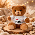 Peluche Teddy Personalizzato "Sempre Te" | Regalo Romantico