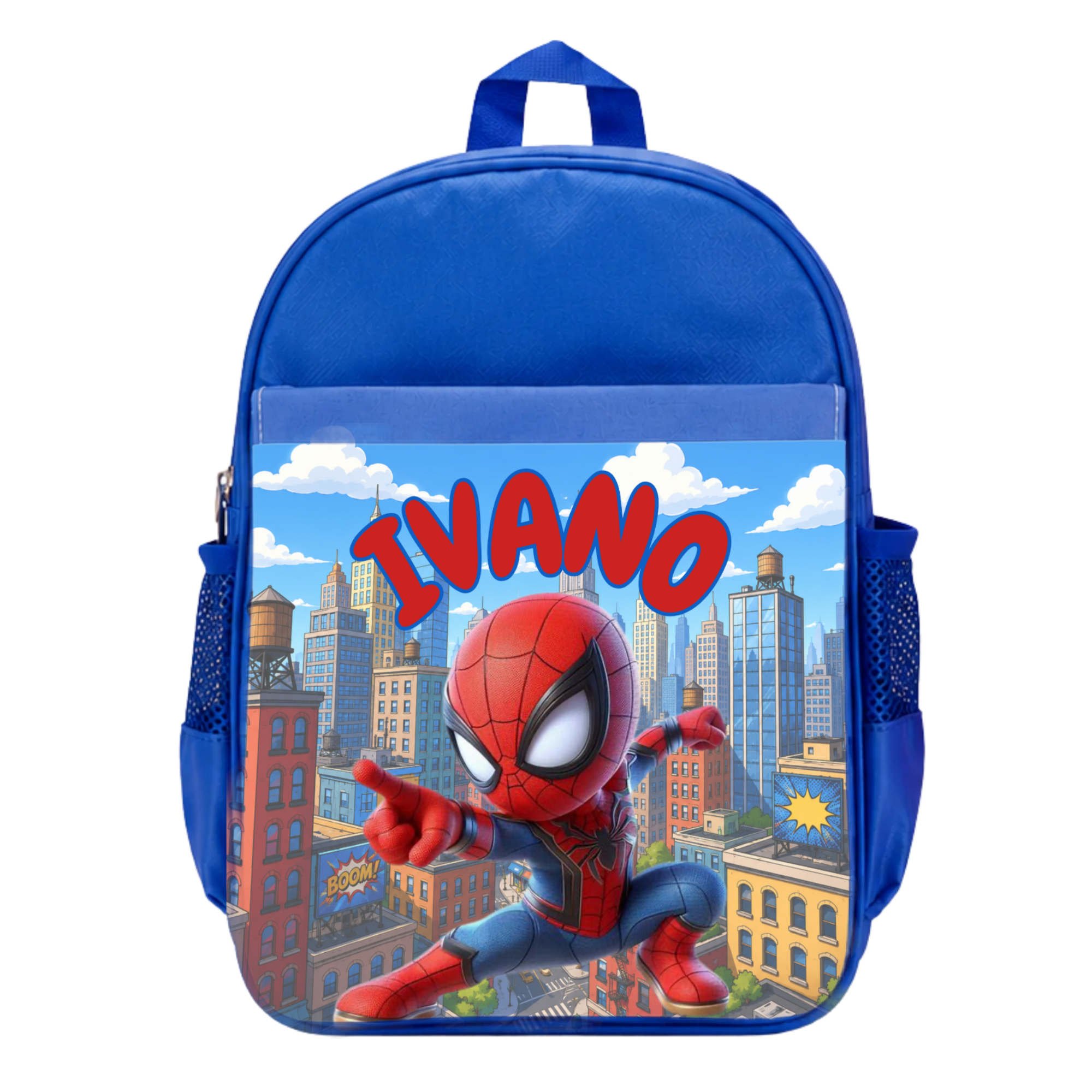 Zaino Asilo Personalizzato con Nome – SPIDER
