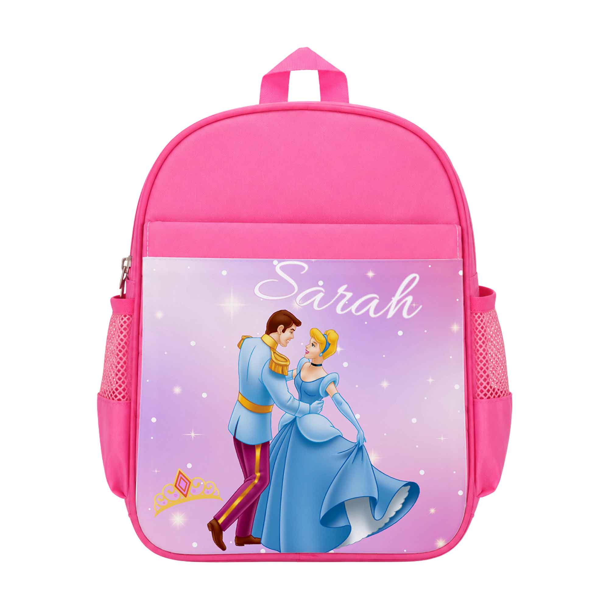 Zaino Asilo Personalizzato con Nome – Cinderella