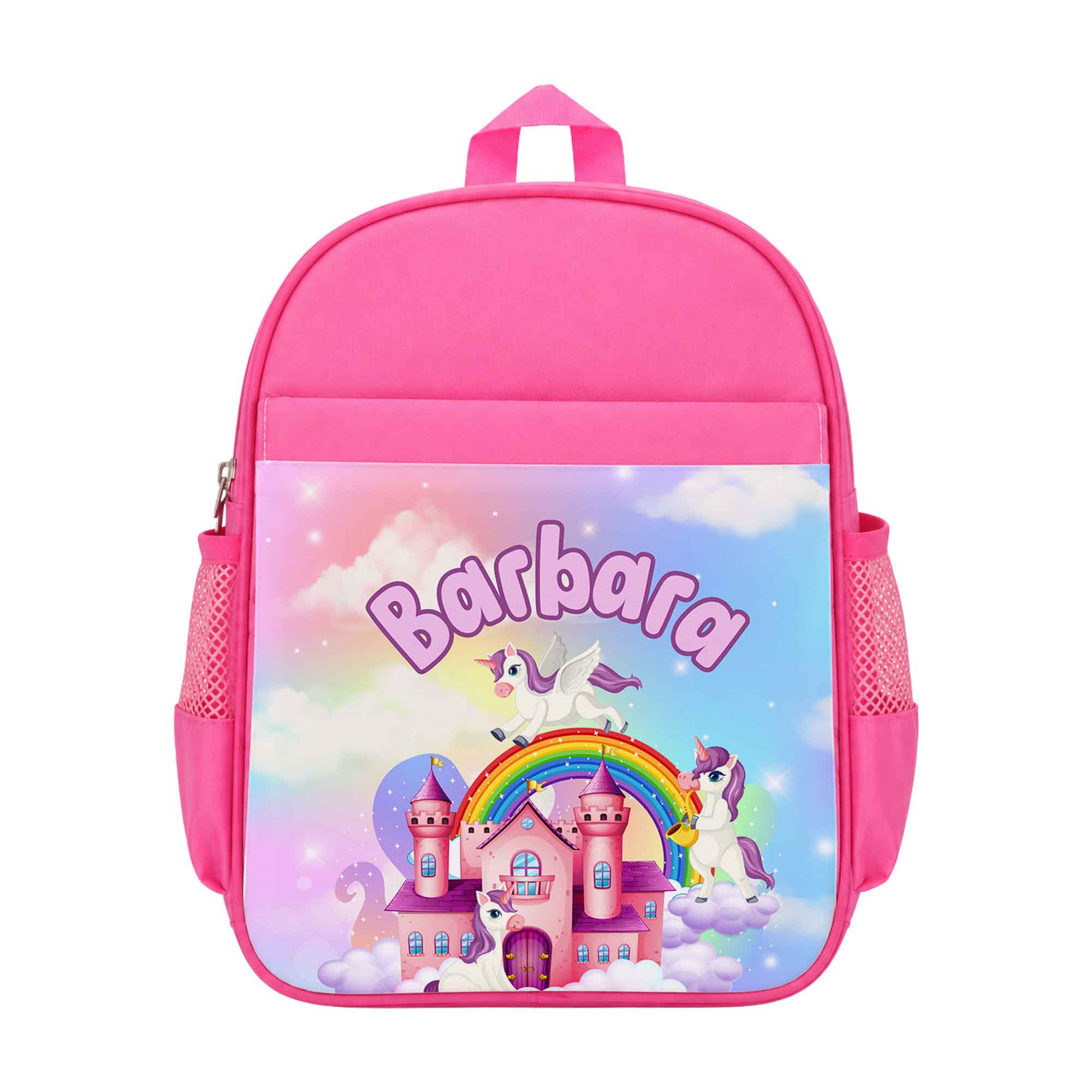 Zaino Asilo Personalizzato con Nome – Unicorn