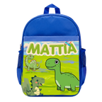 Zaino Asilo Personalizzato con Nome – Tema Dinosauri